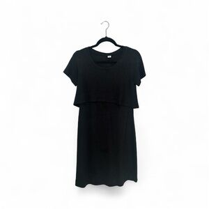 Old Navy Black Nursing Dress